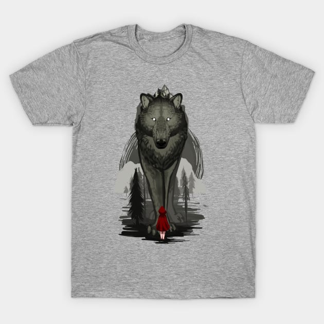 little red riding hood T-Shirt by Heldoryn